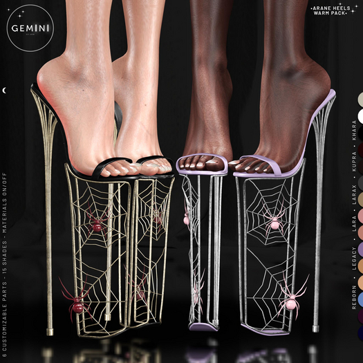 Gemini -Arane Heels- WARM PACK (Add me)