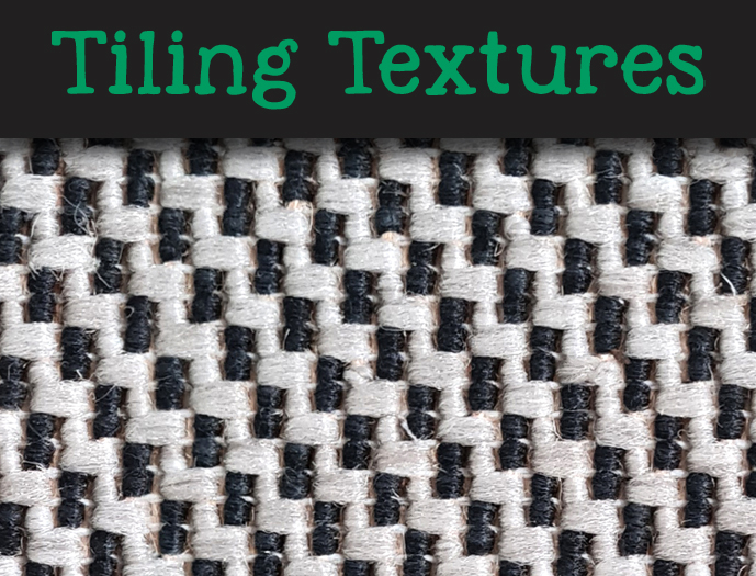 Black and White Carpet Pattern - Seamless texture