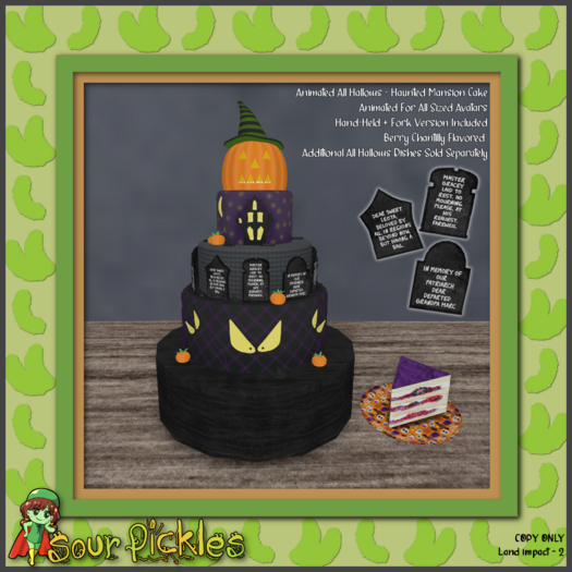 [SP] All Hallows - Haunted Mansion Cake