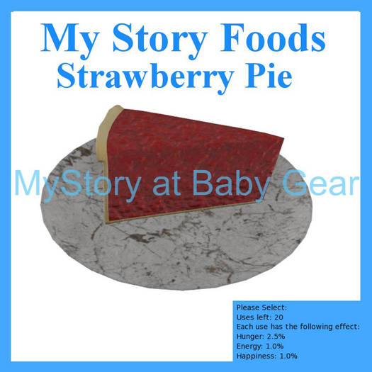 TEXTURE StrawberryPie - [MyStory] 1
