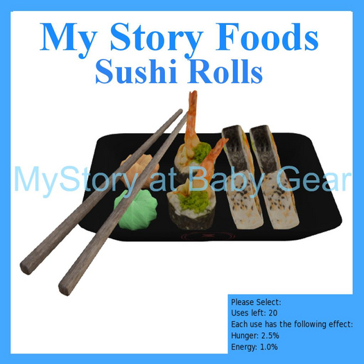 TEXTURE SushiRolls - [MyStory] 1