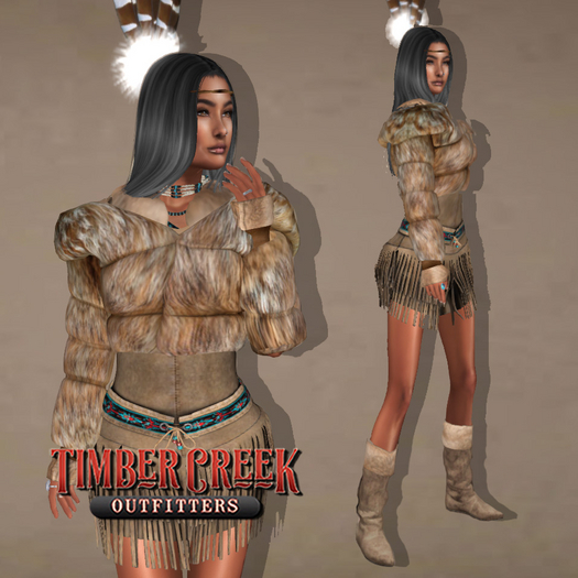 [Timber Creek] Lady Cheyenne Winter Ensemble-Rawhide