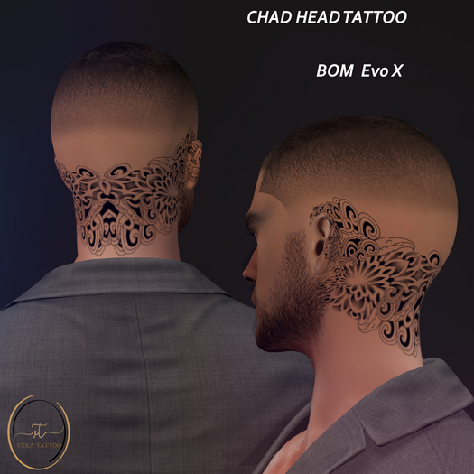 VERA TATTOO-Chad head