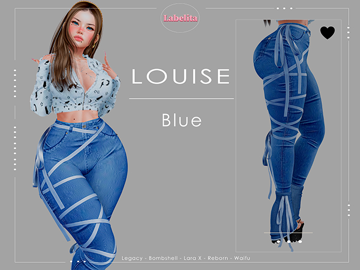 [LABELITA] Louise Outfit Blue