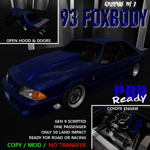 GB7 93 FOXBODY (BOXED)