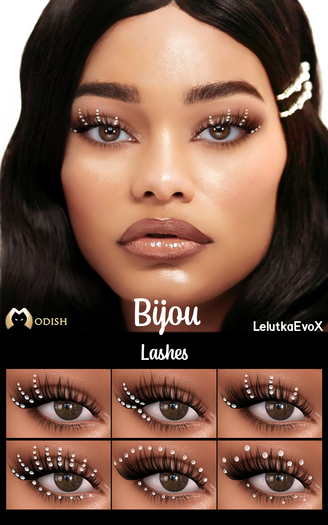::Modish:: [Demo] Bijou- Lashes [LelutkaEvoX)