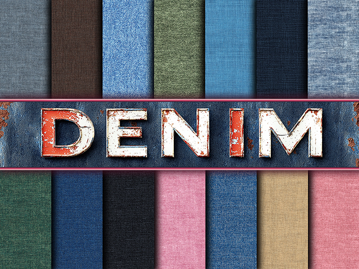 EA Design ♦ Fabric Textures - Denim - Set 01