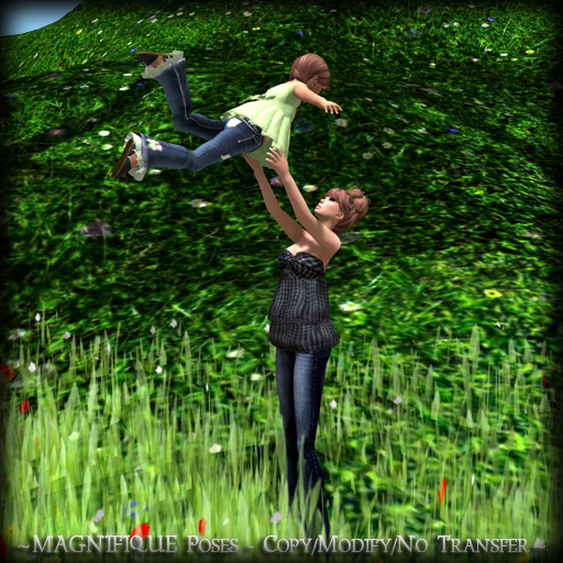 *MP* Up In The Air (Parent-Kid Pose)