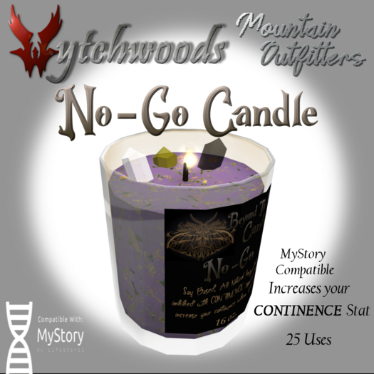 BTV (MyStory) No-Go Candle