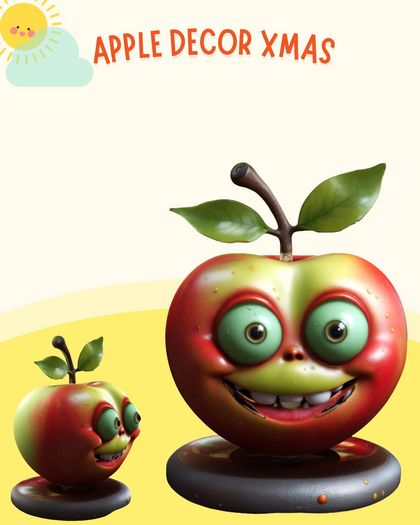 (AL) apple decor xmas