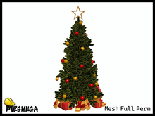 Meshuga Merry Christmas Tree FULL PERM MESH 