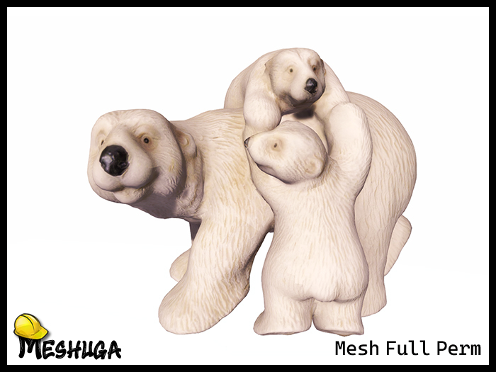 Polar Bear Family FULL PERM GIFT