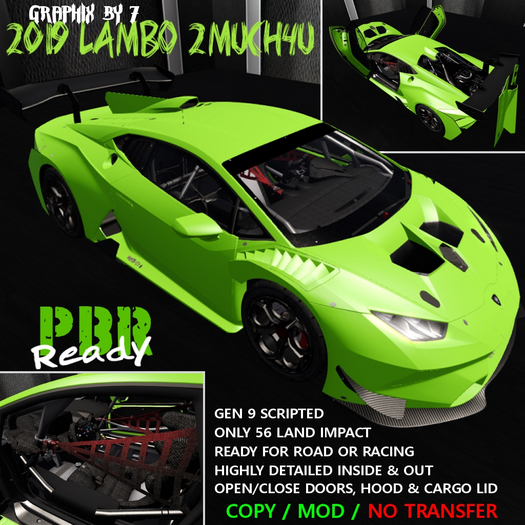 GB7 2019 Lambo 2MUCH4U
