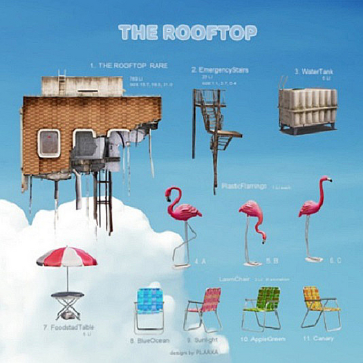 1. PLAAKA THE ROOFTOP RARE
