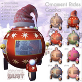 7 DUST: Ornament Car Blue
