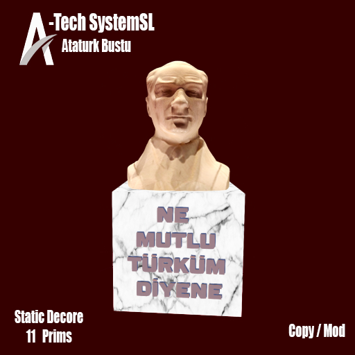 ATech SystemSL - Ataturk Head Statue