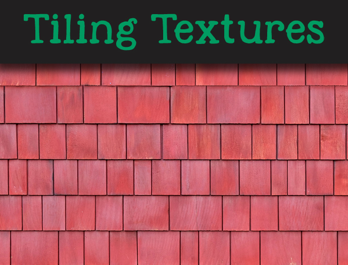 Painted Vertical Wooden Shingles - Seamless texture
