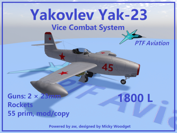 PTF - Yak 23  V2