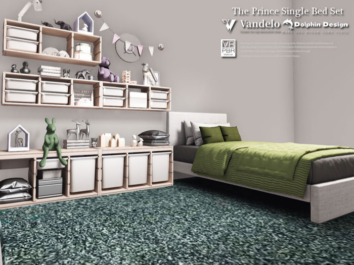 [Vandelo] The Prince Single Bed Set