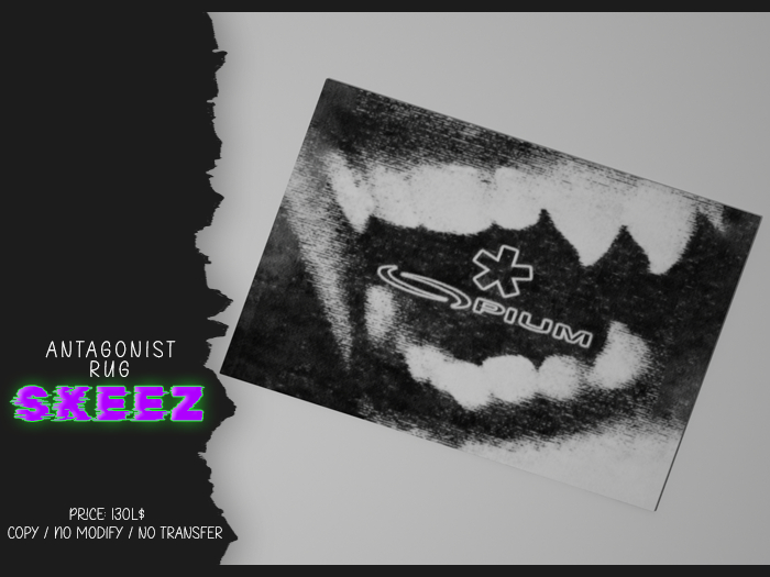 SKEEZ // ANTAGONIST RUG