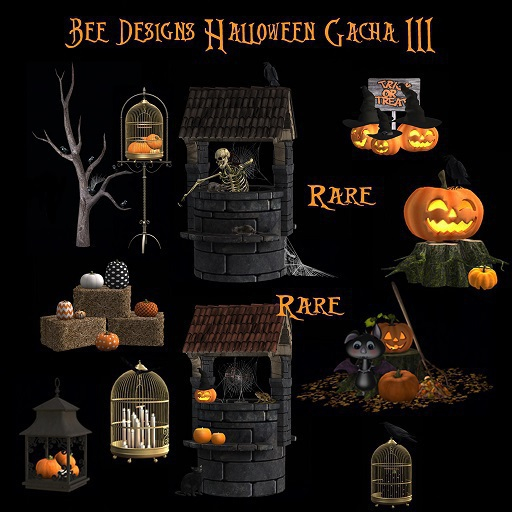 .:Bee Designs :. HG3 -Lanterns inside cage