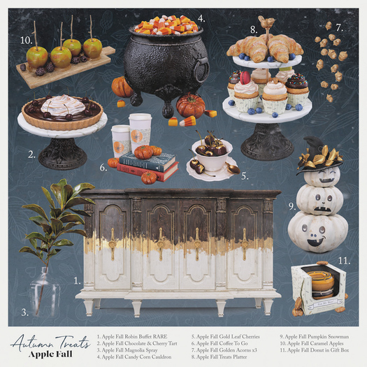 10. Apple Fall Caramel Apples