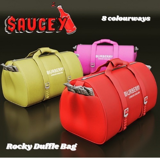 $aucey-Rocky Duffle(Red)