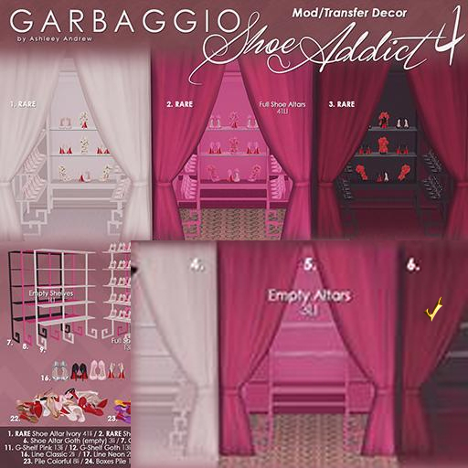 06. Garbaggio // Shoe Altar - Goth (Empty)