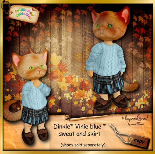 ALF Dinkie * vinie outfit blue