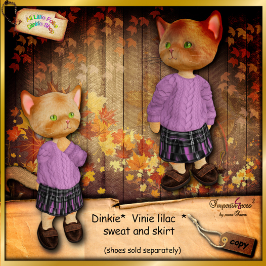 ALF Dinkie * vinie outfit lilac