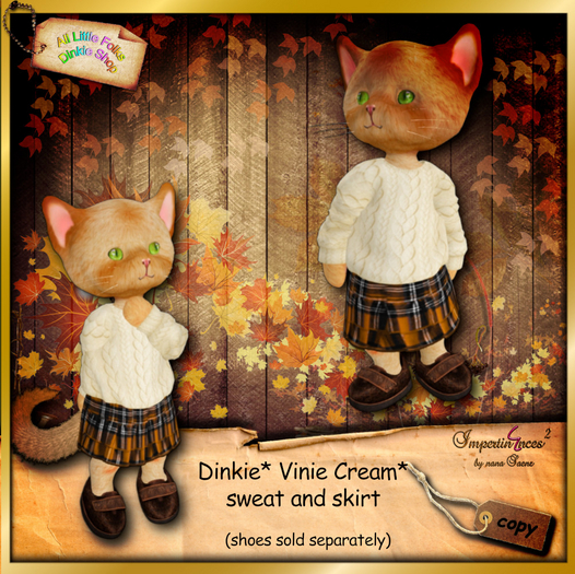 ALF Dinkie * vinie outfit cream