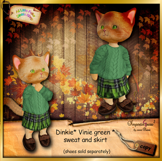 ALF Dinkie * vinie outfit green