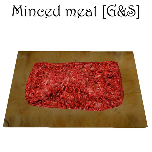 *TEXTURE* Minced meat [G&S]