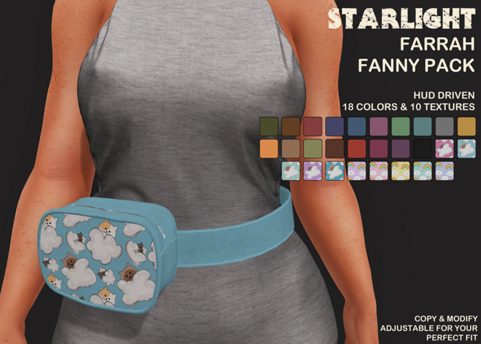 :: SA ::  Farrah - Fanny Pack with HUD