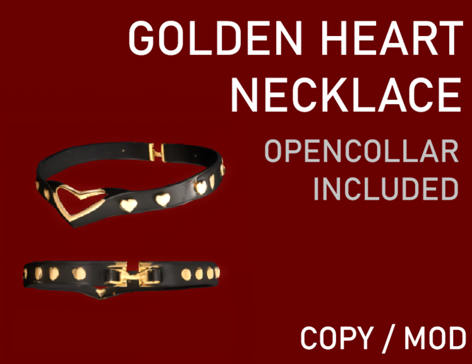 Gold Heart Necklace