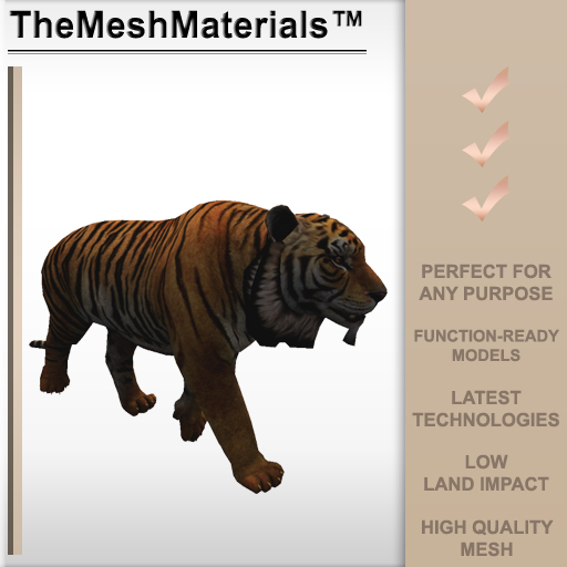 The Mesh Materials - Tiger Prowl