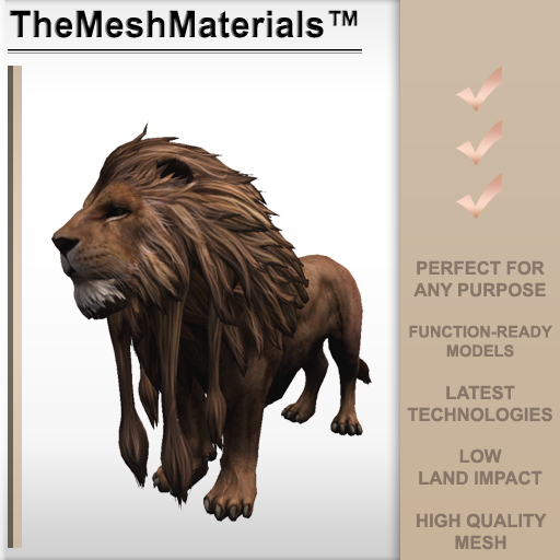 The Mesh Materials - Lion