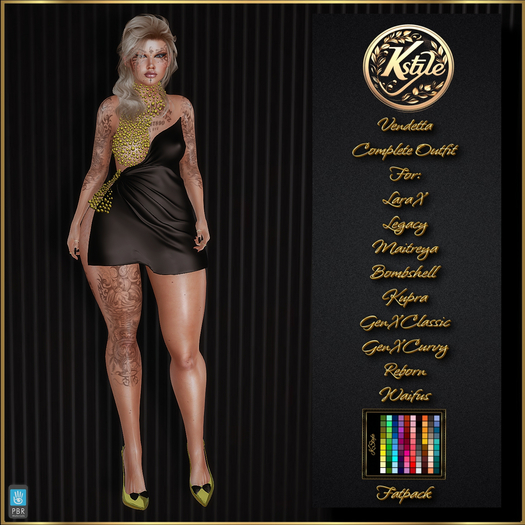 [K-Style] OUTFIT VENDETTA - FATPACK