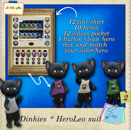 Dinkie * Leo suit * Serie 2 HUD