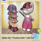 Dinkie * cap precious knits with hud