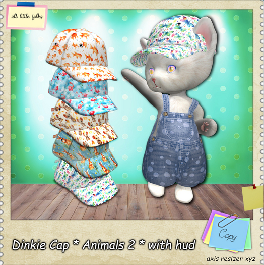 Dinkie * cap animals 2 with hud