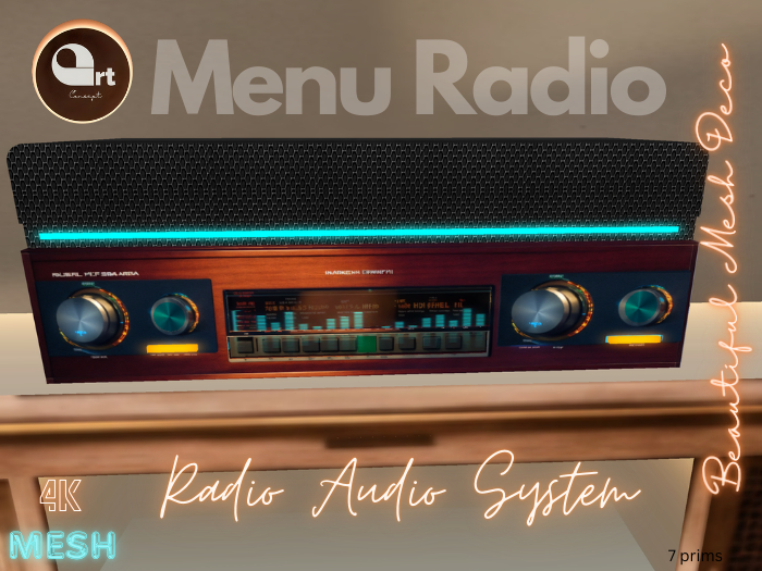 Radio Stereo Mesh Retro
