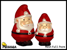 Meshuga Christmas Little Santa Figurine FULL PERM MESH