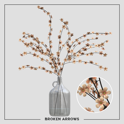 BROKEN ARROWS - Branch Flowers - Peach 