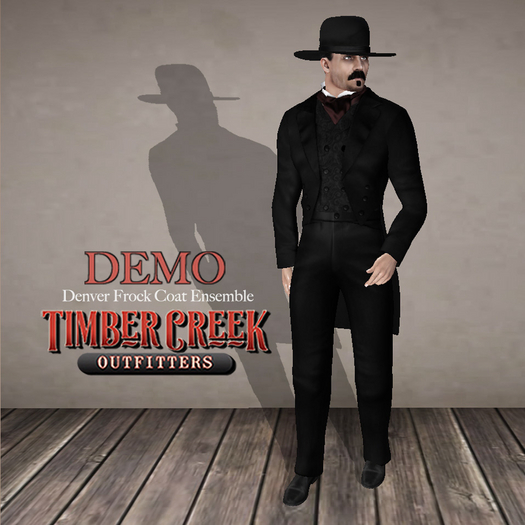 [Timber Creek] Denver Frock Coat-DEMO