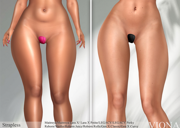 VIONA-Strapless Panties Set UPTADE