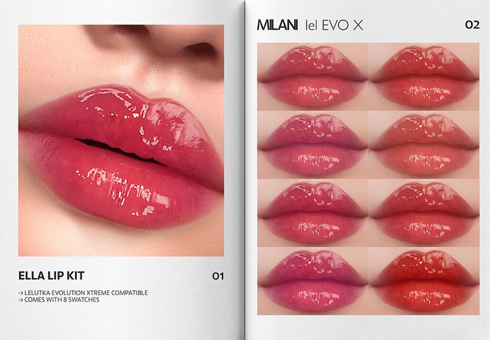 MILANI - "ELLA" LIP KIT / DEMO