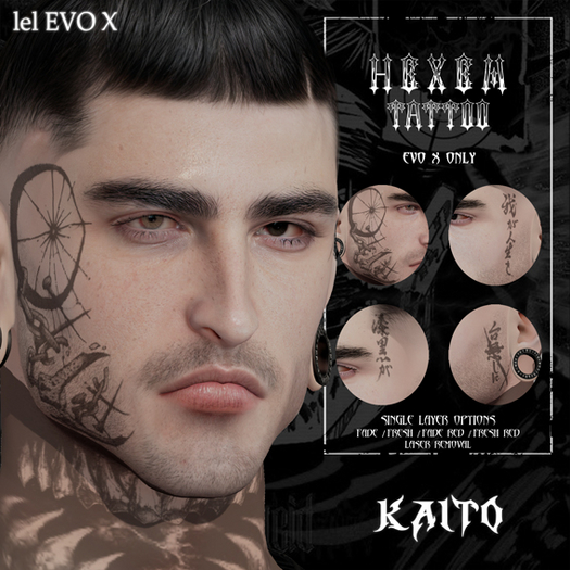 [KAITO] Hexem Tattoo