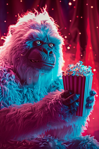 GORILLE ALBINOS AU CINEMA