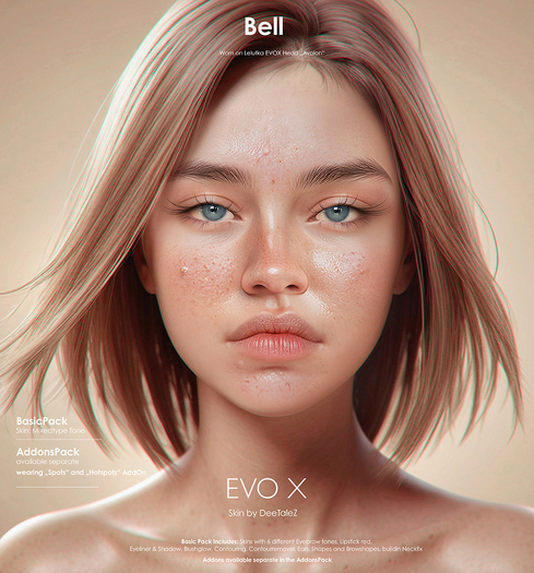 DeeTaleZ *SKINS - FATPACK* lel EVOX - Bell - ALL TONES + ADDON